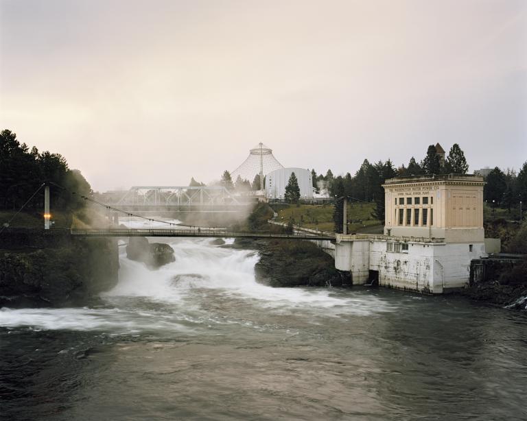 The Future of Yesterday is a photographic series about the architectural remnants of world exhibitions, often revealing an ironic contrast between the grand utopian views of times past and the urban reality of today